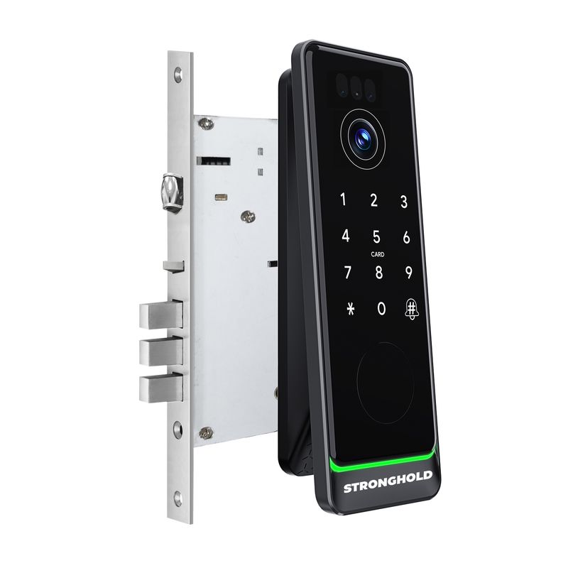 STRONGHOLD - Cerradura Digital con Cámara y WiFi LUX + Asesoría de Instalación