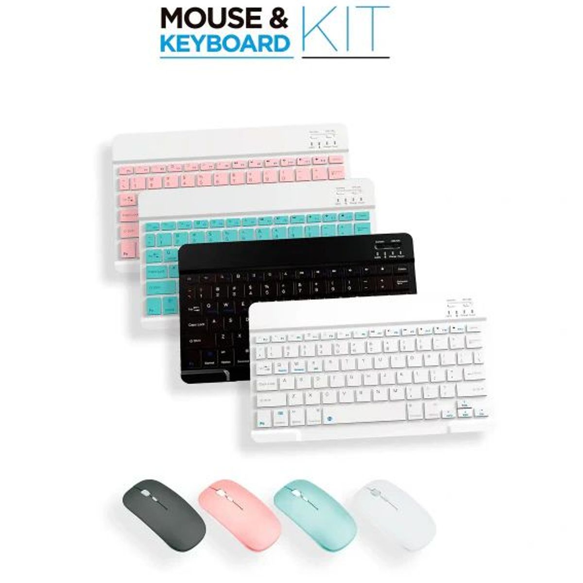 GENERICO - Teclado y Mouse Color Negro