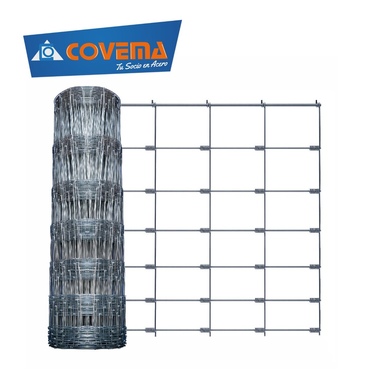 COVEMA - Malla Ganadera  10-15cm x 1.2m x 100m