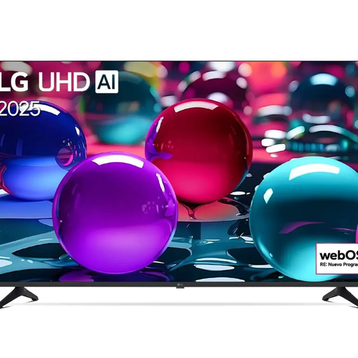 LG - Televisor LG 50” 4K UHD LED AI ThinQ 2025 (50UA7300PSB) + Control Magic