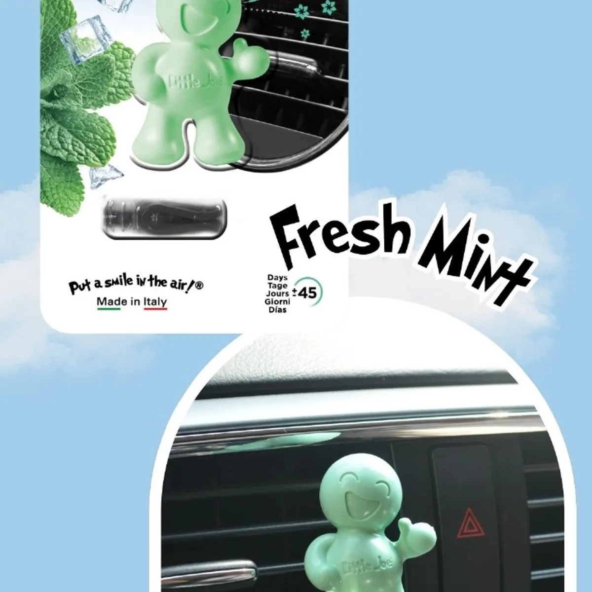 LITTLE JOE - Ambientador Para Auto Little Joe® - Fresh Mint