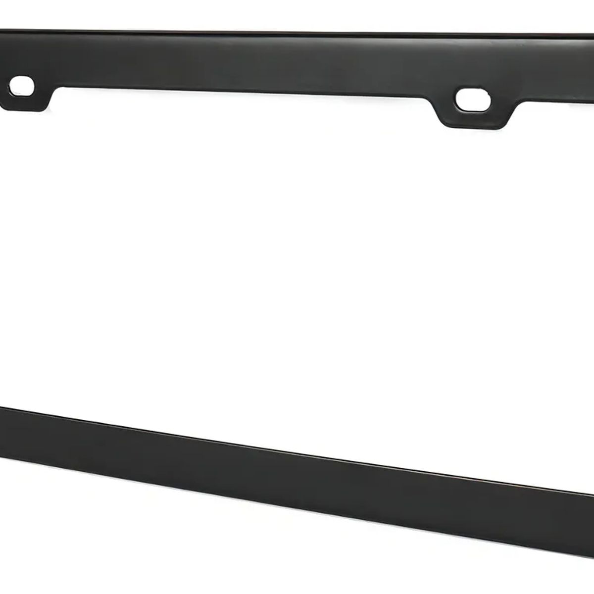 GENERICO - Portaplaca de Aluminio Universal para Auto 1pcs