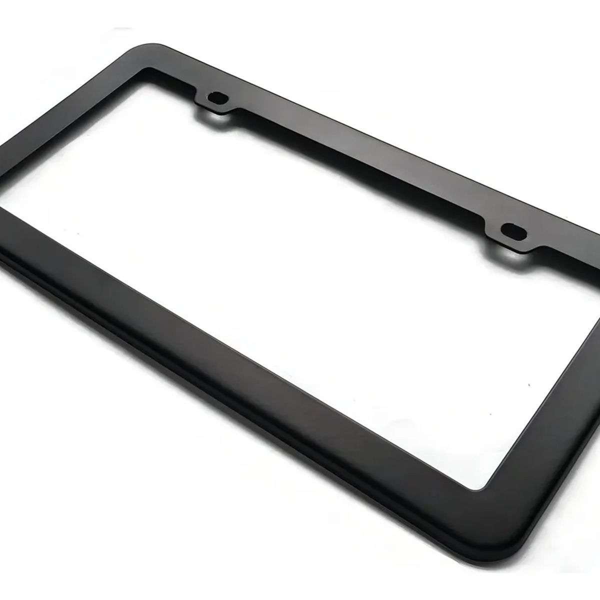 GENERICO - Portaplaca de Aluminio Universal para Auto 1pcs