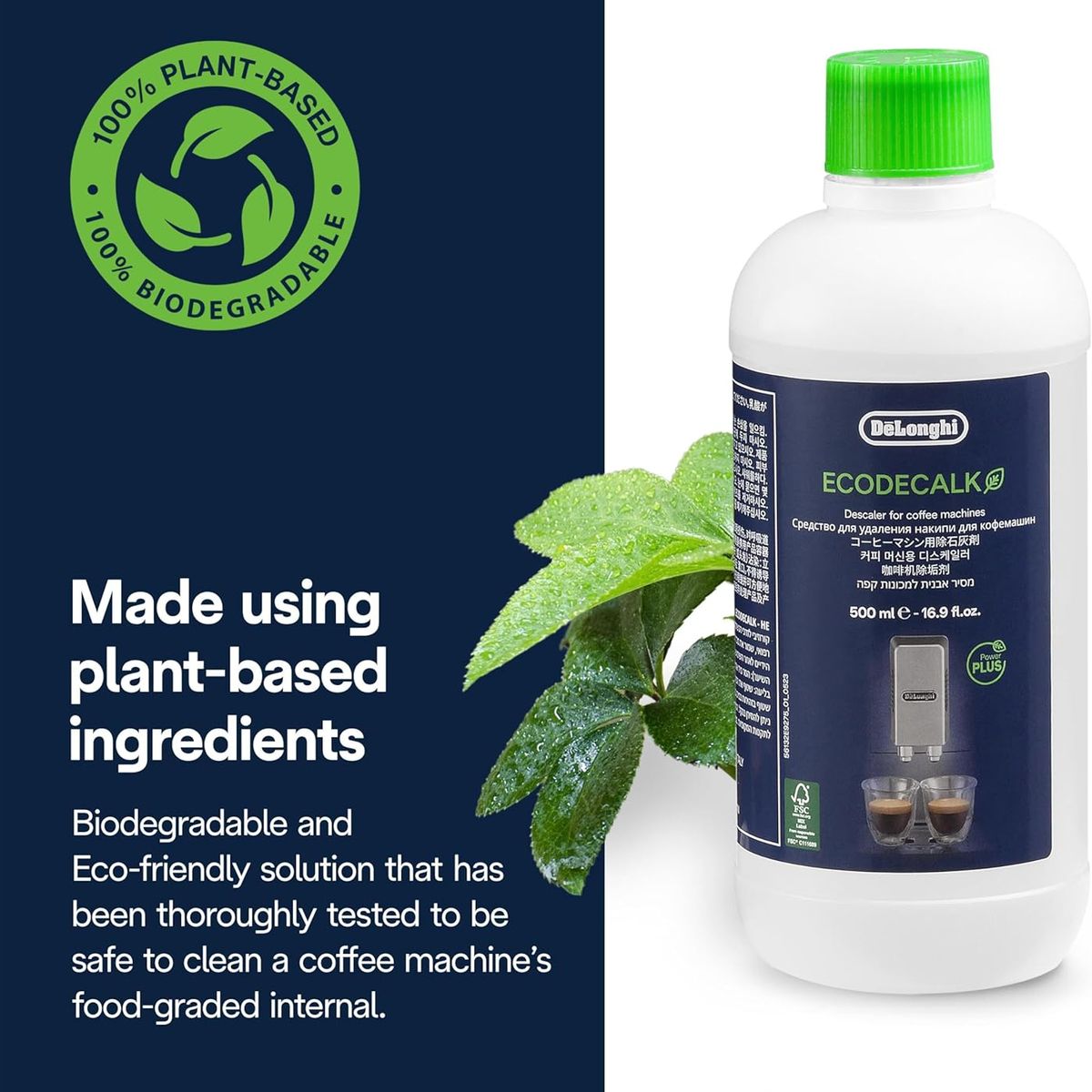 DELONGHI - Delonghi Original  Ecodecalk - 500ml x1 frasco