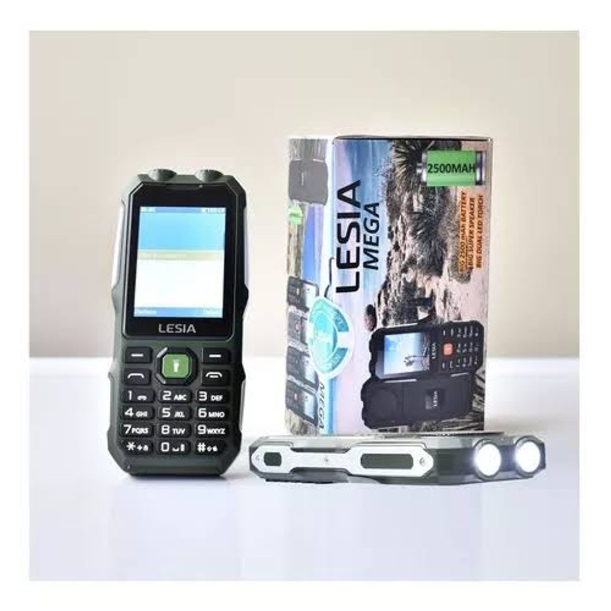 GENERICO - Lesia Mega Celular Basico 4G Todo Terreno Cualquier Operador