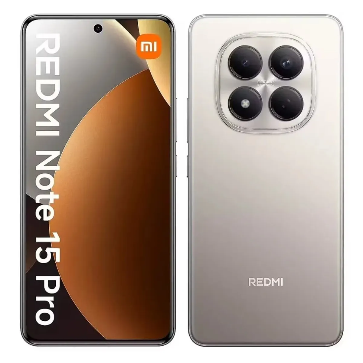 XIAOMI - XIAOMI REDMI NOTE 15 PRO 4G 8GBRAM 256GB NUEVO - TITANIUM COLOR