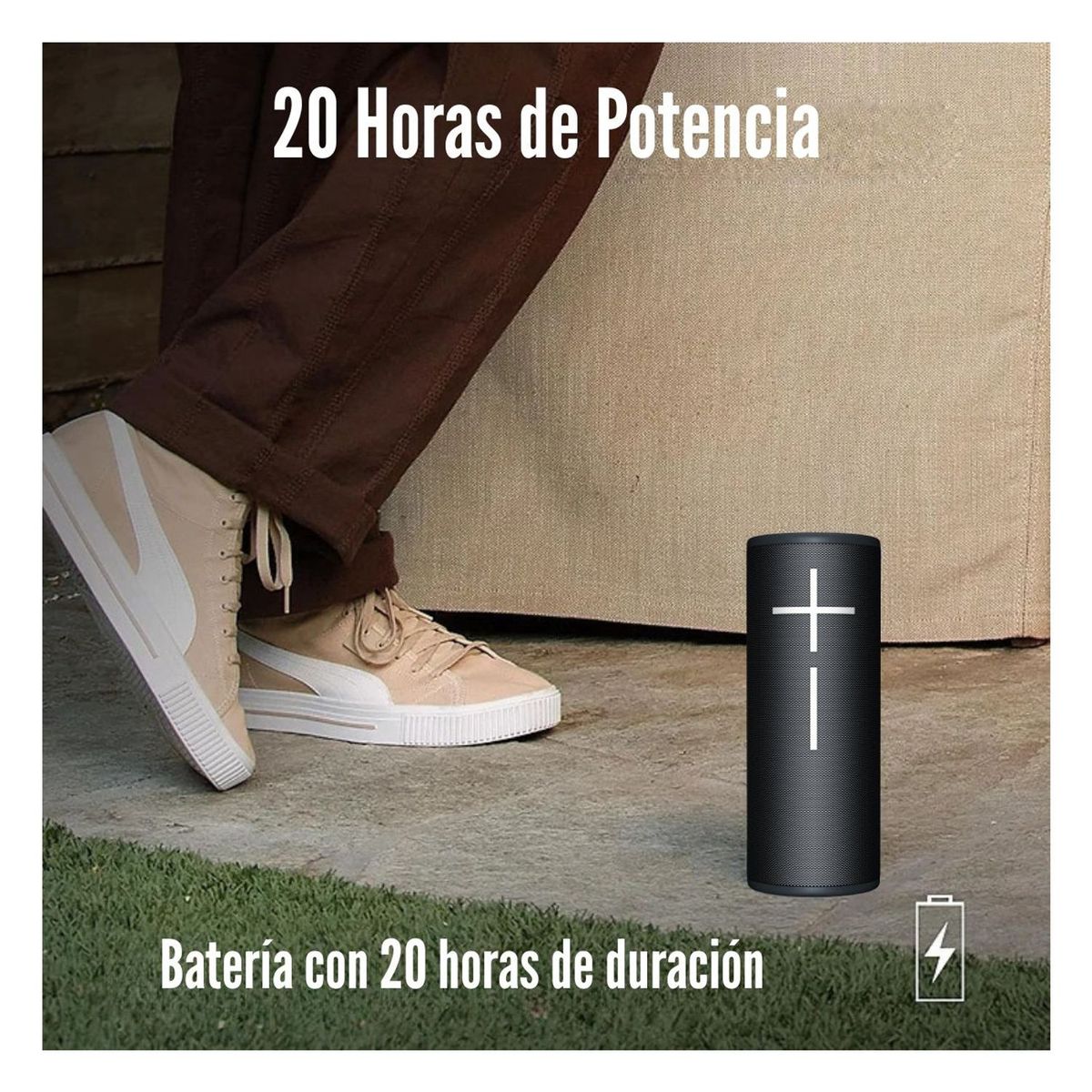 ULTIMATE EARS - Ultimate Ears MEGABOOM 4 Altavoz Bluetooth Portatil - negro