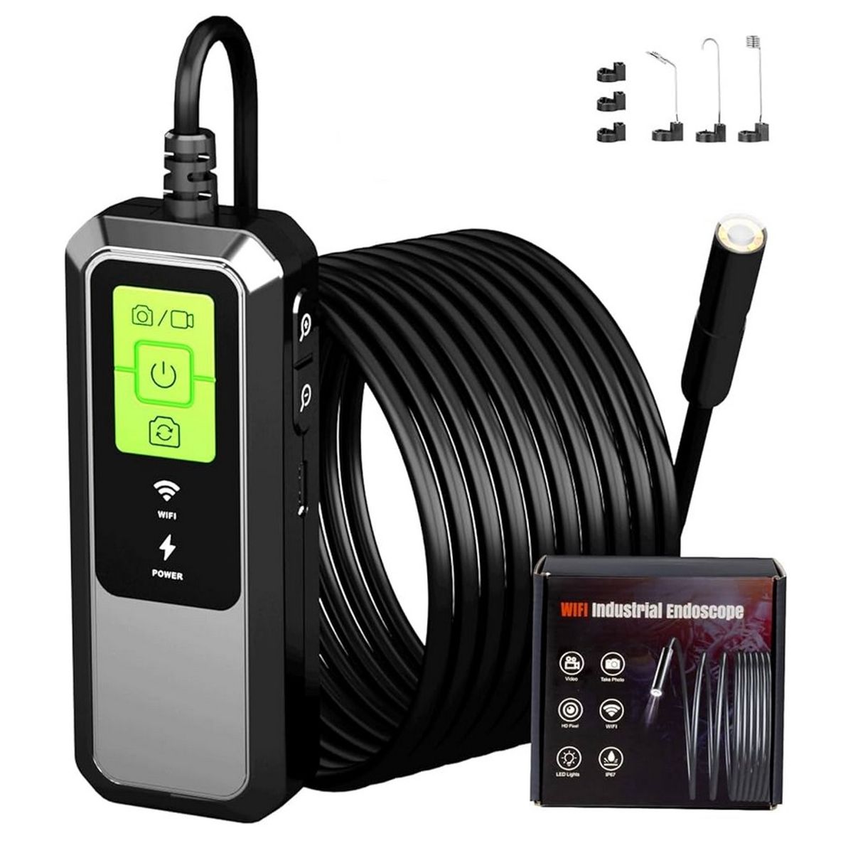 OEM - Camara Endoscopio Full HD - 10 Metros Con Leds - Wifi Para Celular