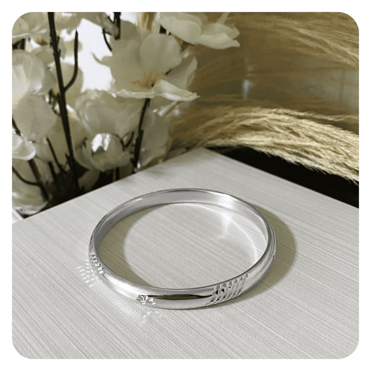 GENERICO - Puñera Brazalete Mujer Estrella Diamantada Regalo Plata 950