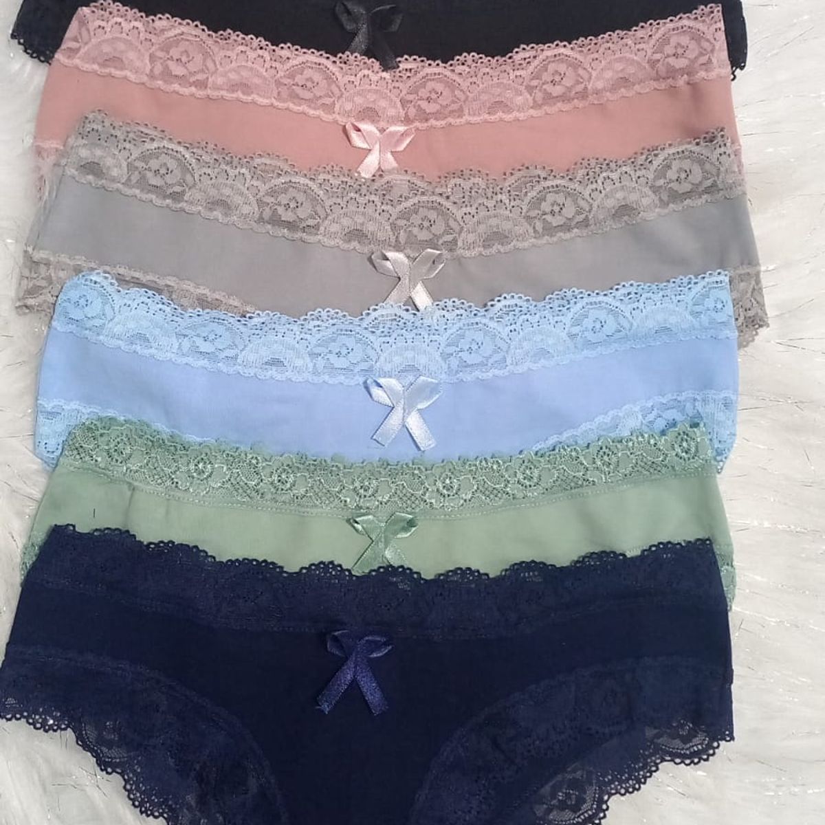 GENERICO - Pack Lauri - 6 algodón bikini