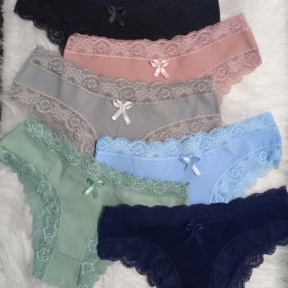 GENERICO - Pack Lauri - 6 algodón bikini