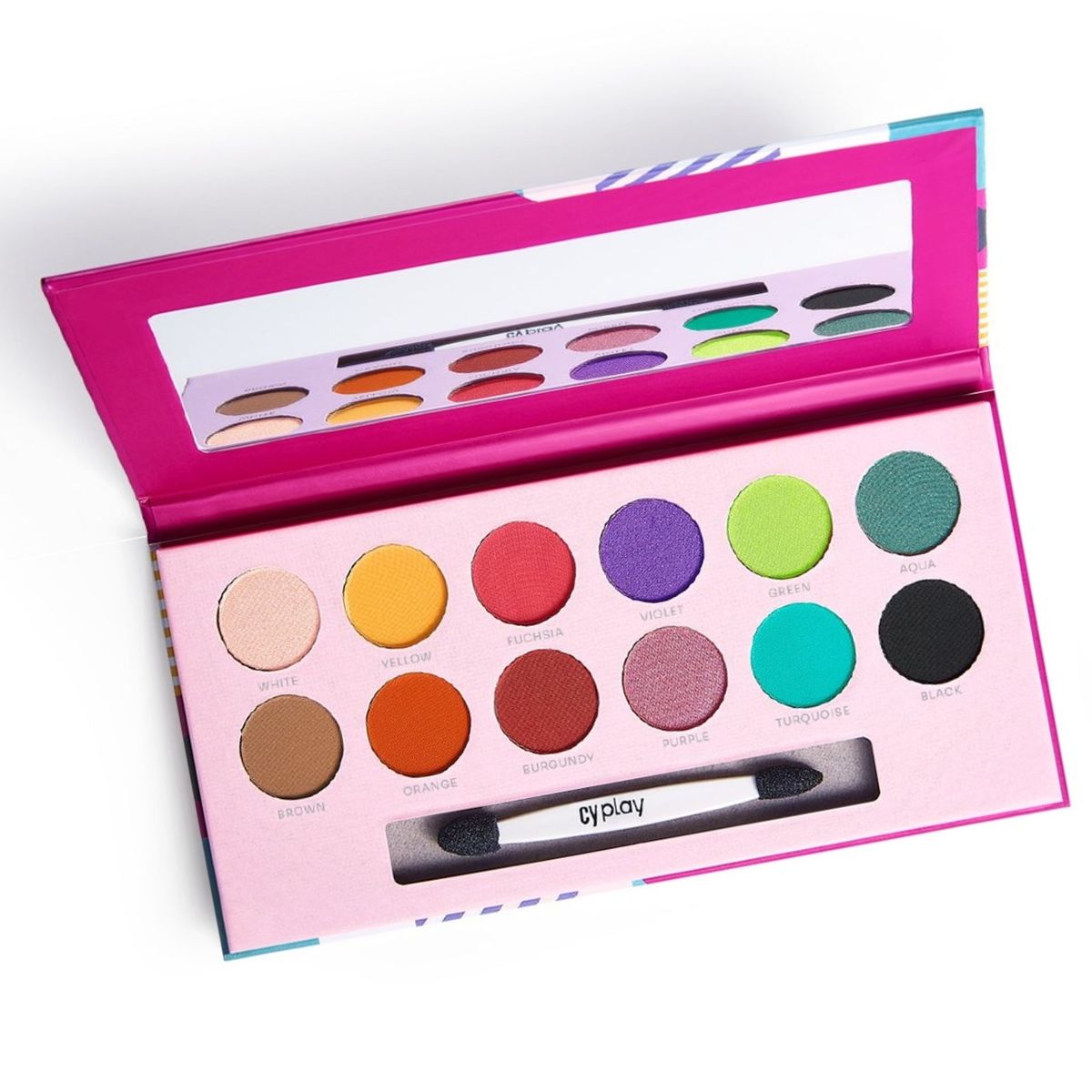 CYZONE - Paleta De Sombras 12 colores Twelve O'clock Cyplay Color Fever