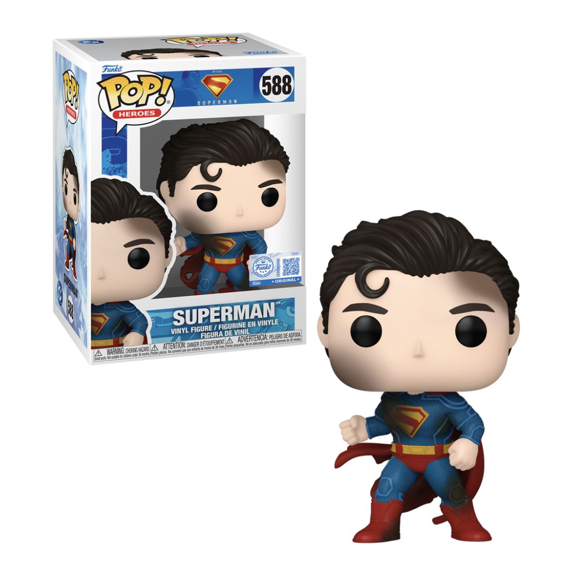 FUNKO - Superman Funko Pop 588 Exclusivo 2025 Original