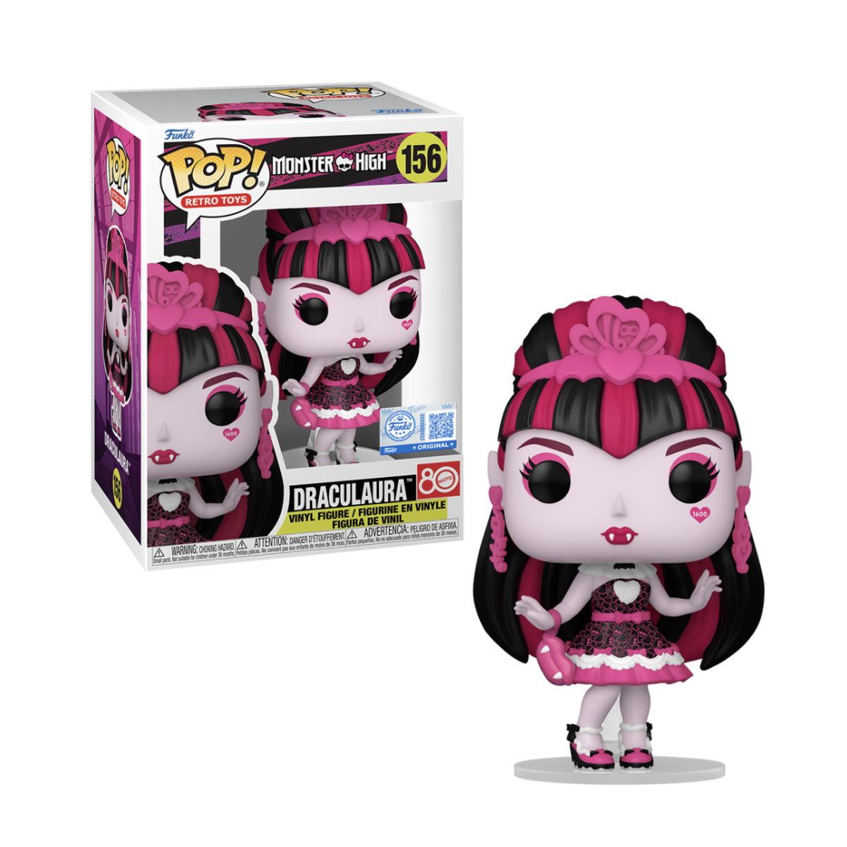 FUNKO - Draculaura Funko Pop 156 Monster High Exclusivo Original