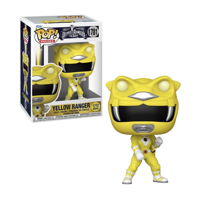 FUNKO - Yellow Ranger Glow Funko Pop 1781 Mighty M Power Rangers