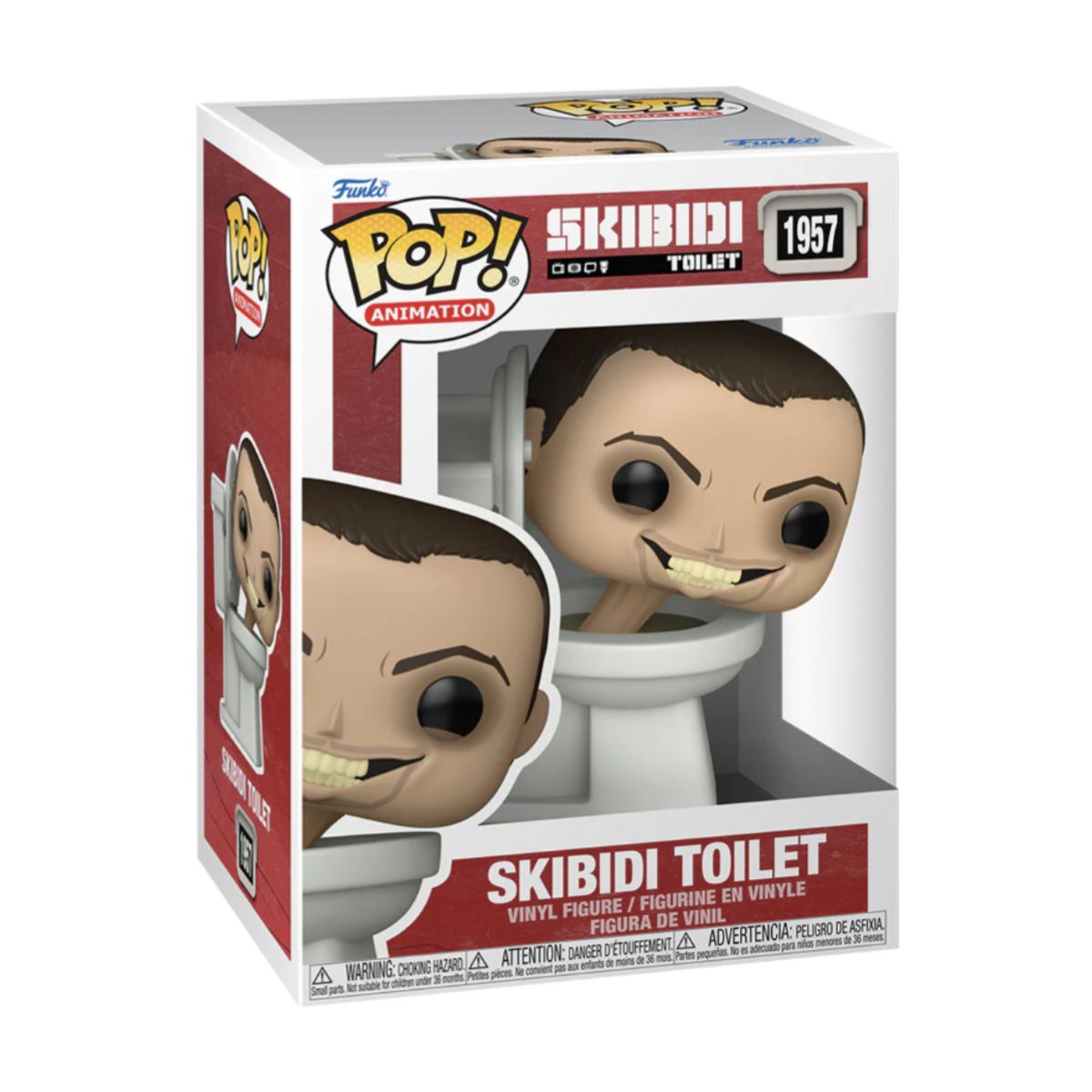 FUNKO - Skibidi Toilet Funko Pop 1957 Original Limitado