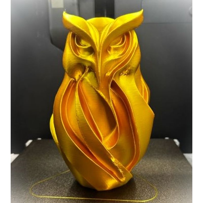 GENERICO - ADORNO EXCLUSIVO BUHO DORADO 23cm x 14cm x14cm