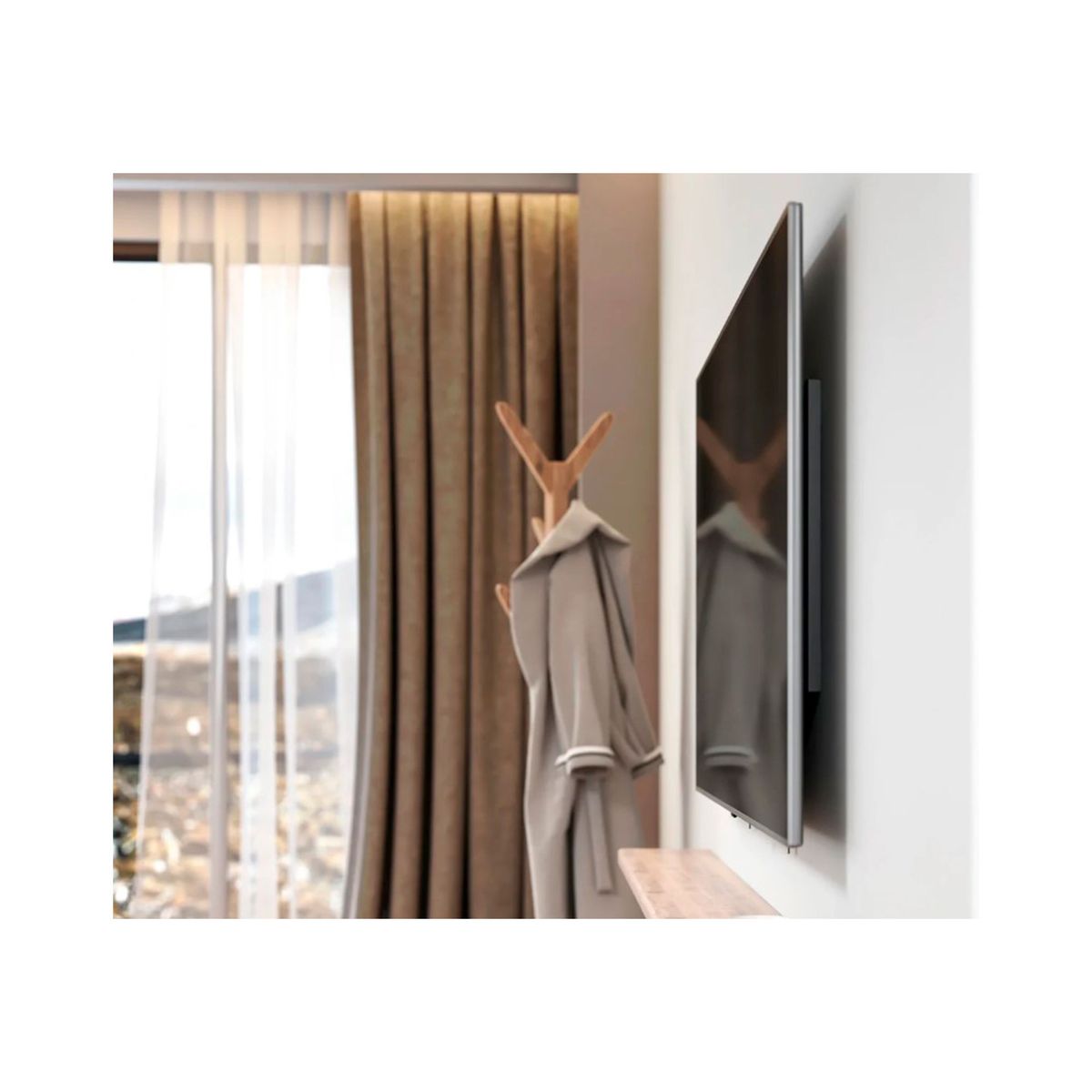 GENERICO - RACK FIJO GLIXCO PARA TV 60 A 120 VESA 90X60CM CARGA 120KG PN F90XL