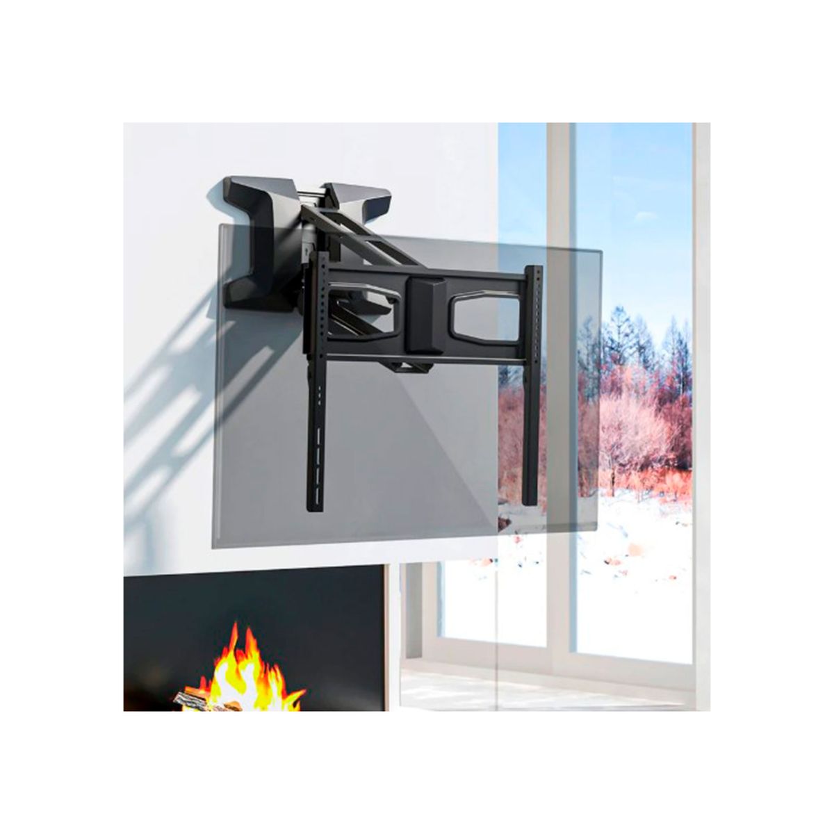 GENERICO - RACK ELÉCTRICO GLIXCO MOTORIZADO TV 70 PULG 35 KG PN OVO53M461