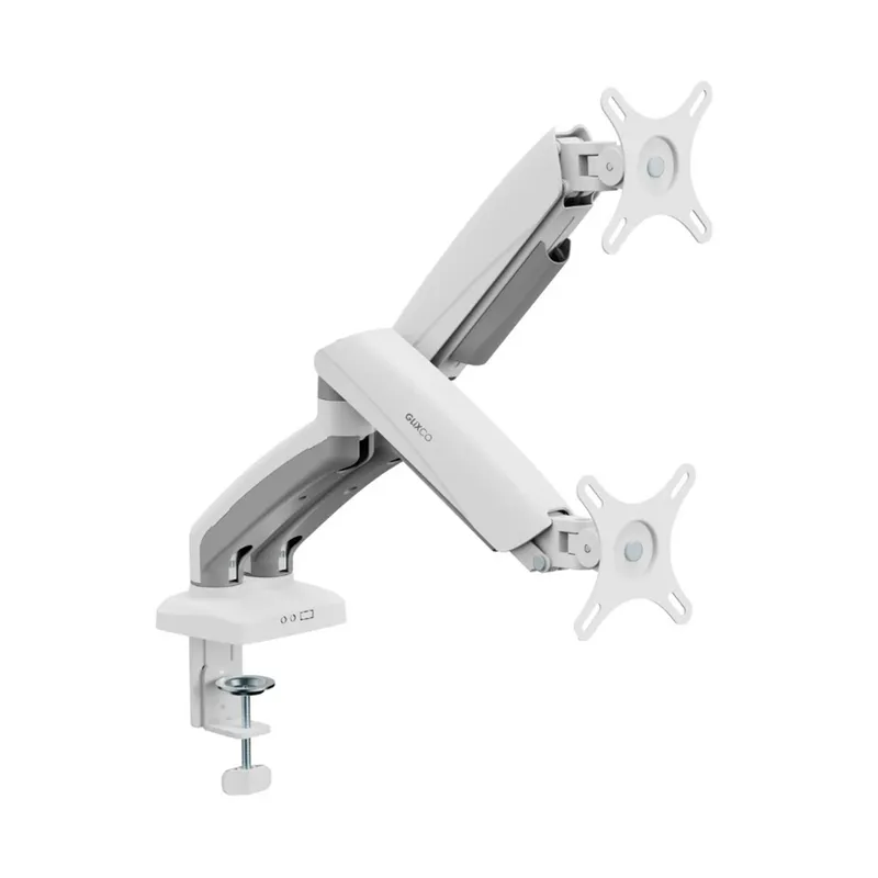 GENERICO - RACK SOPORTE DOBLE BRAZO 9KG 2 MONITORES 17 A 32 PULG ACERO PN MT13W