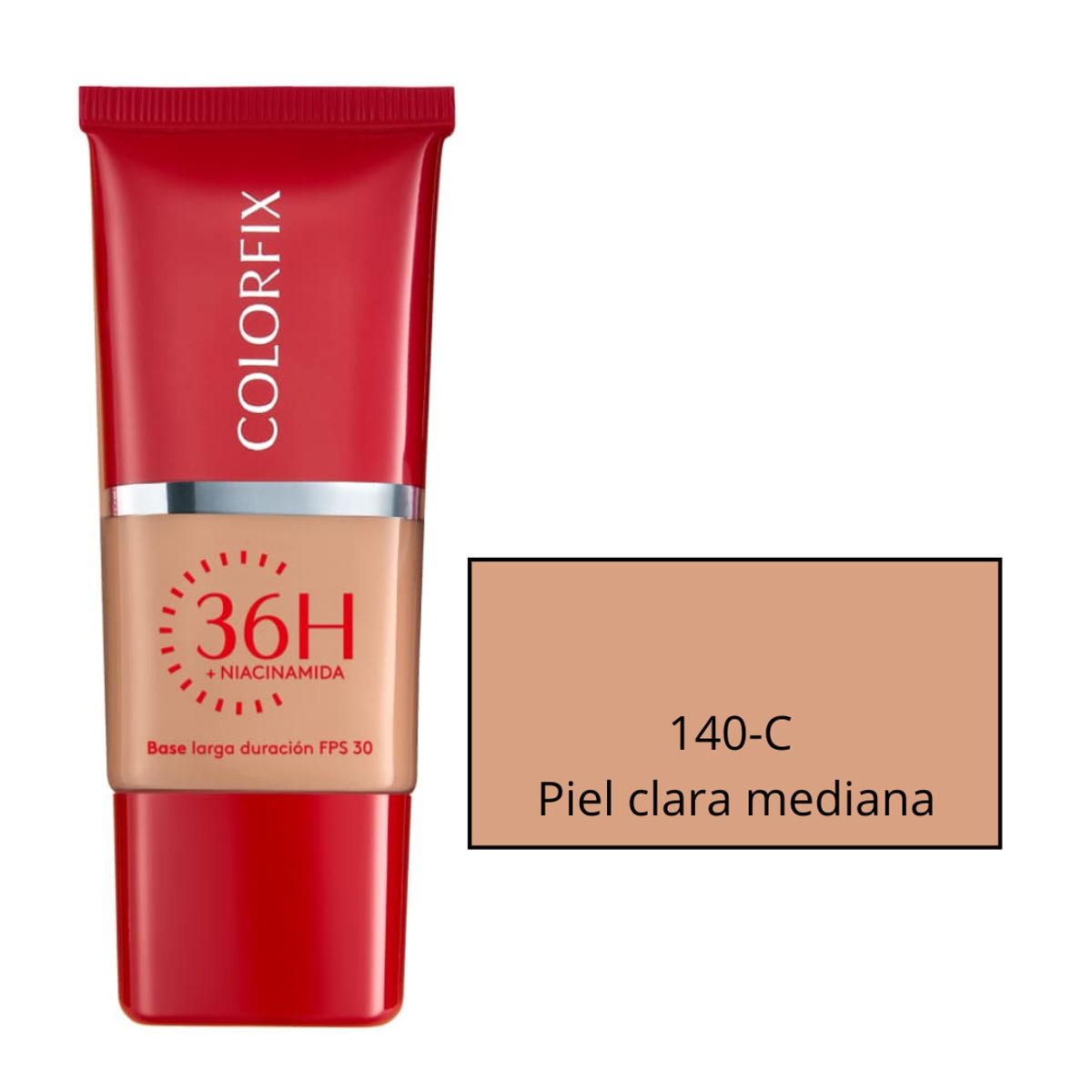 ESIKA - Base maquillaje duradero fps 30 colorfix 36H ésika 140-C