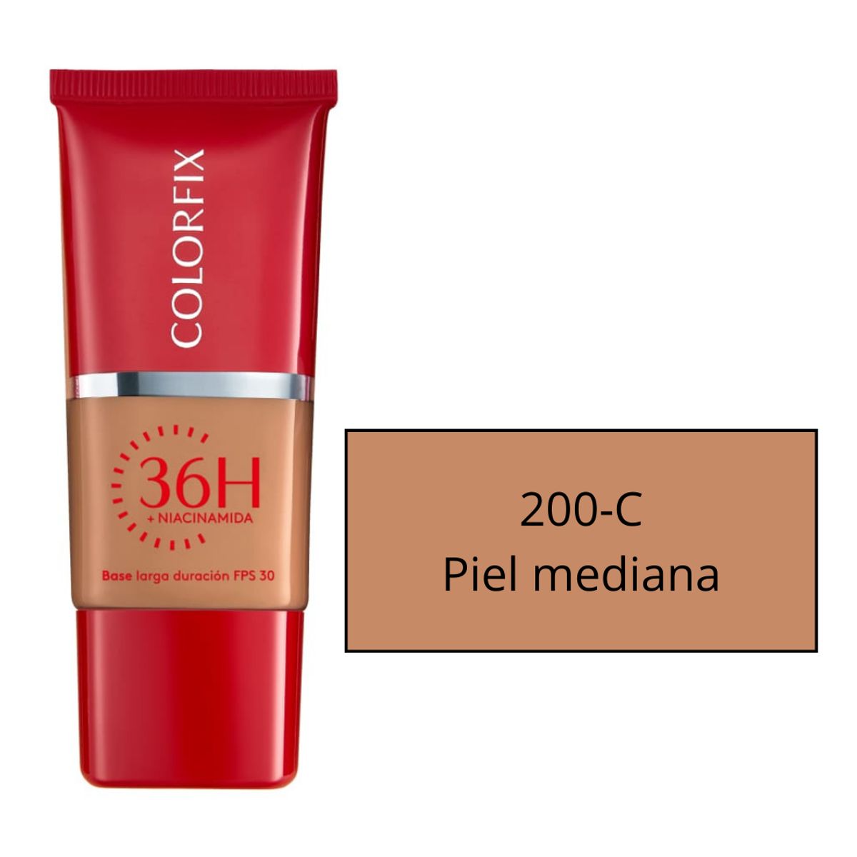 ESIKA - Base maquillaje duradero fps 30 colorfix 36H ésika 200-C
