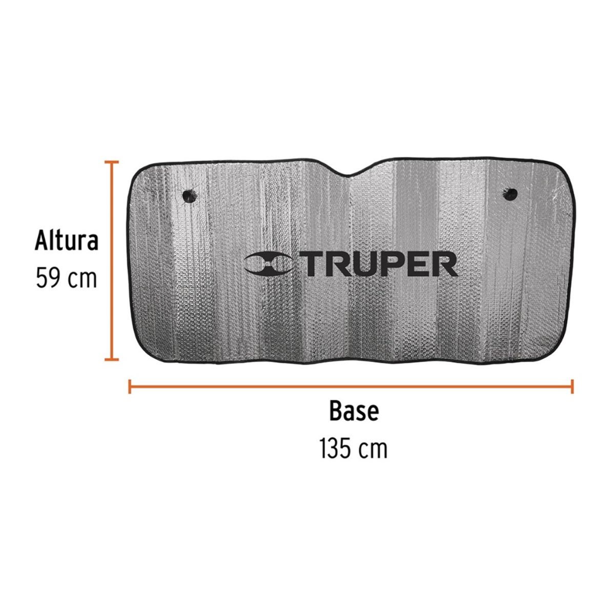 Truper - Parasol de 135 cm para Auto PSOL-135 TRUPER