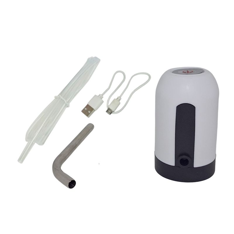 GENERICO - Dispensador De Agua Bidon Automatico Recargable  USB Blanco