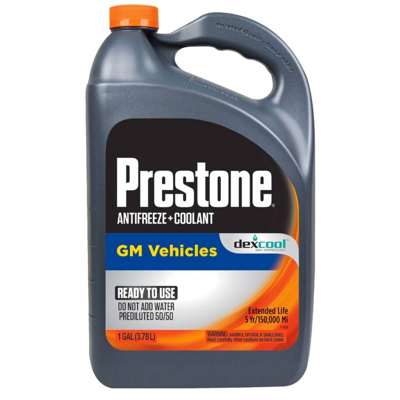 PRESTONE - Refrigerante anticongelante Dex-Cool 50% naranja 1 gln.