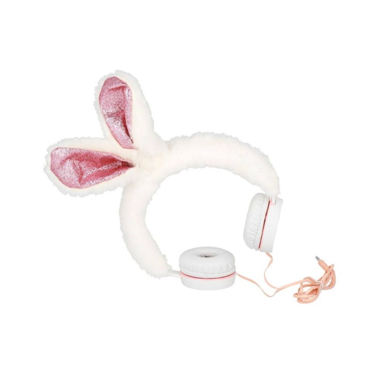 GENERICO - AURICULARES ALAMBRICOS DE CONEJITO AFELPADO