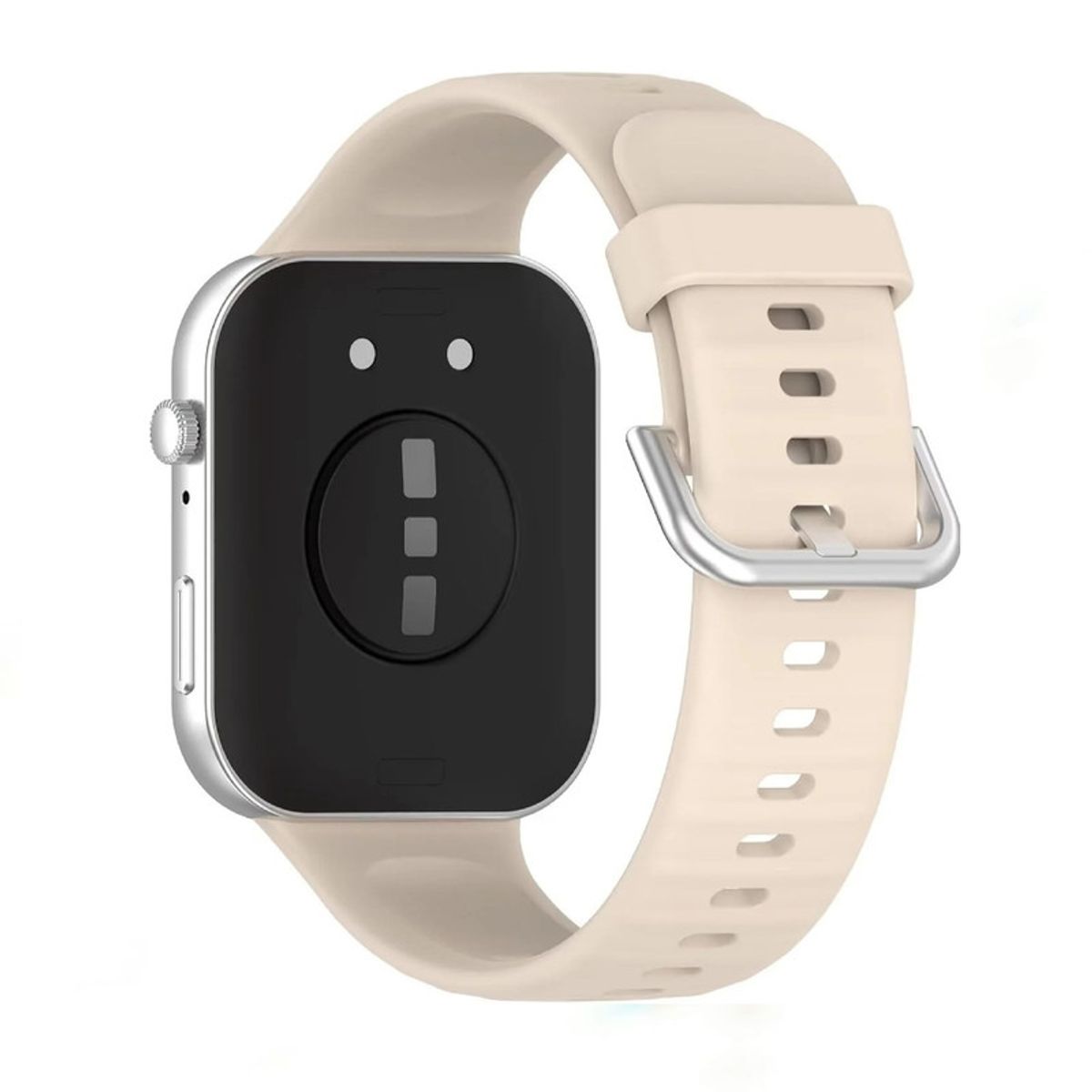 GENERICO - Correa Silicona Compatible Para Huawei Fit 4 - Crema