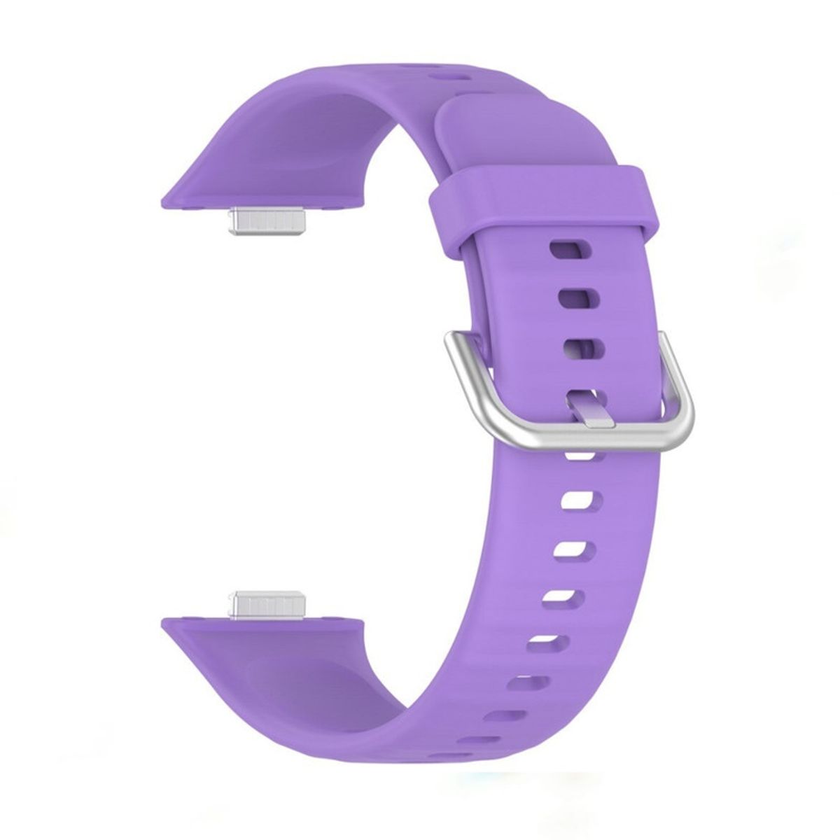 GENERICO - Correa Silicona Compatible Para Huawei Fit 4 - Lila
