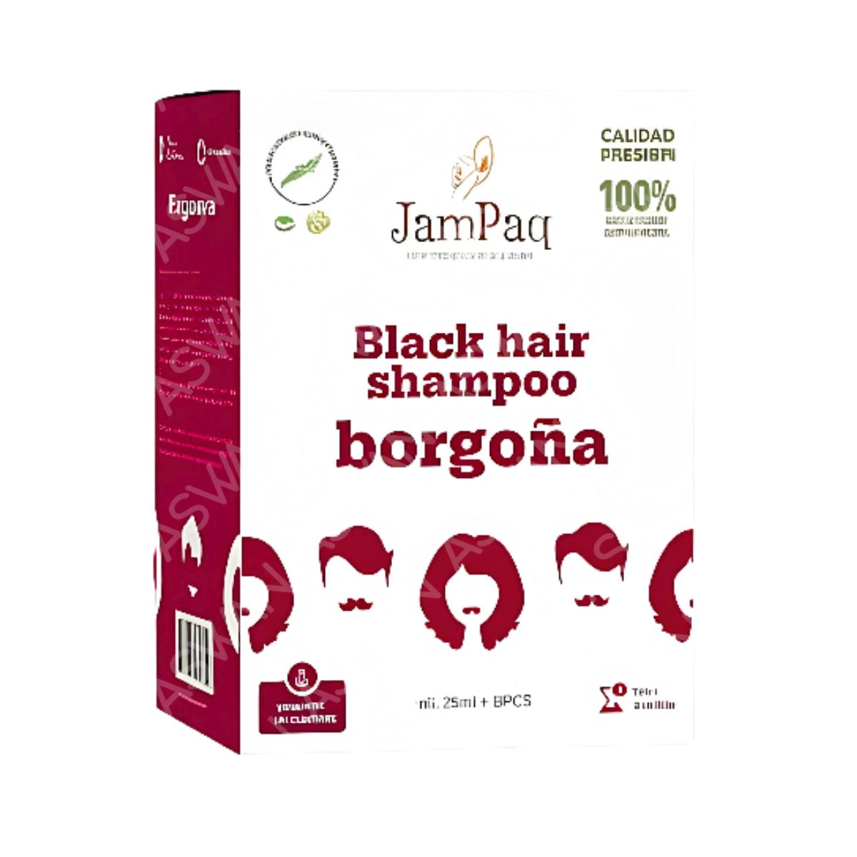 GENERICO - Jampaq Tinte Shampoo Borgoña x10 sachet