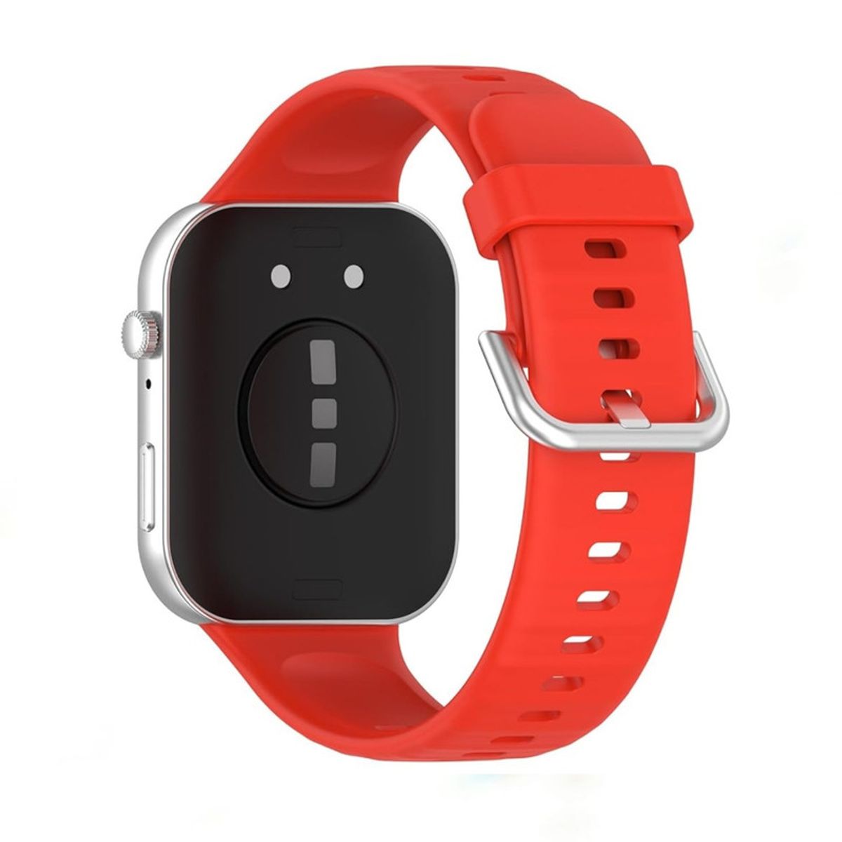 GENERICO - Correa Silicona Compatible Para Huawei Fit 4 - Rojo