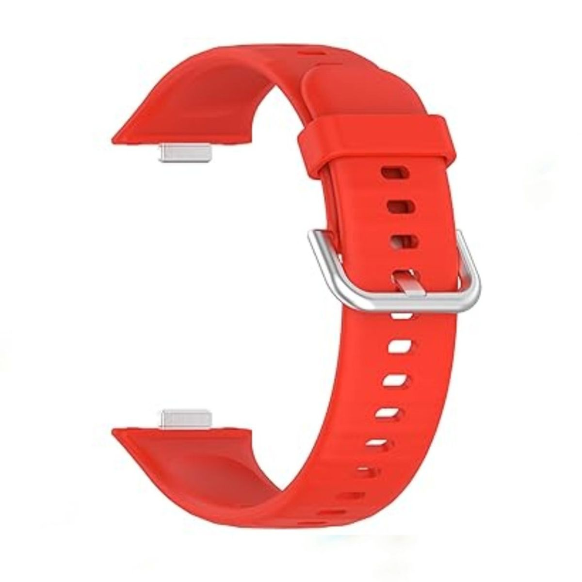 GENERICO - Correa Silicona Compatible Para Huawei Fit 4 - Rojo