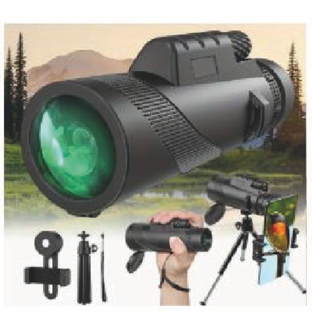 GENERICO - TELESCOPIO MONOCULAR DE ALTA POTENCIA