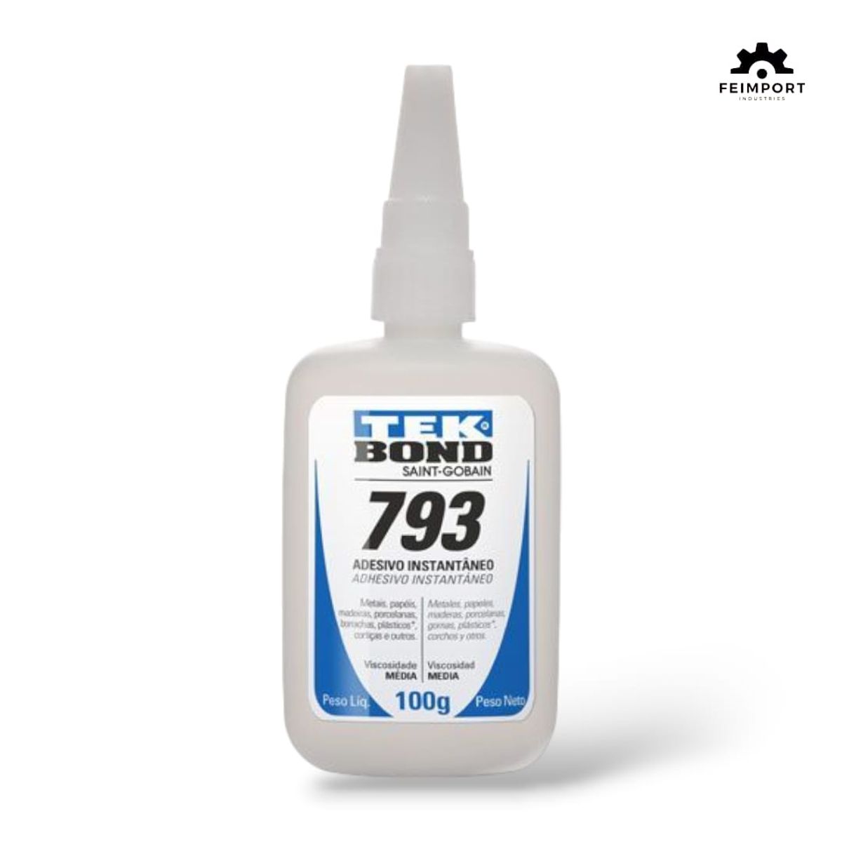 TEKBOND - Adhesivo instantáneo 793 100gr Tekbond  x10 und viscosidad media