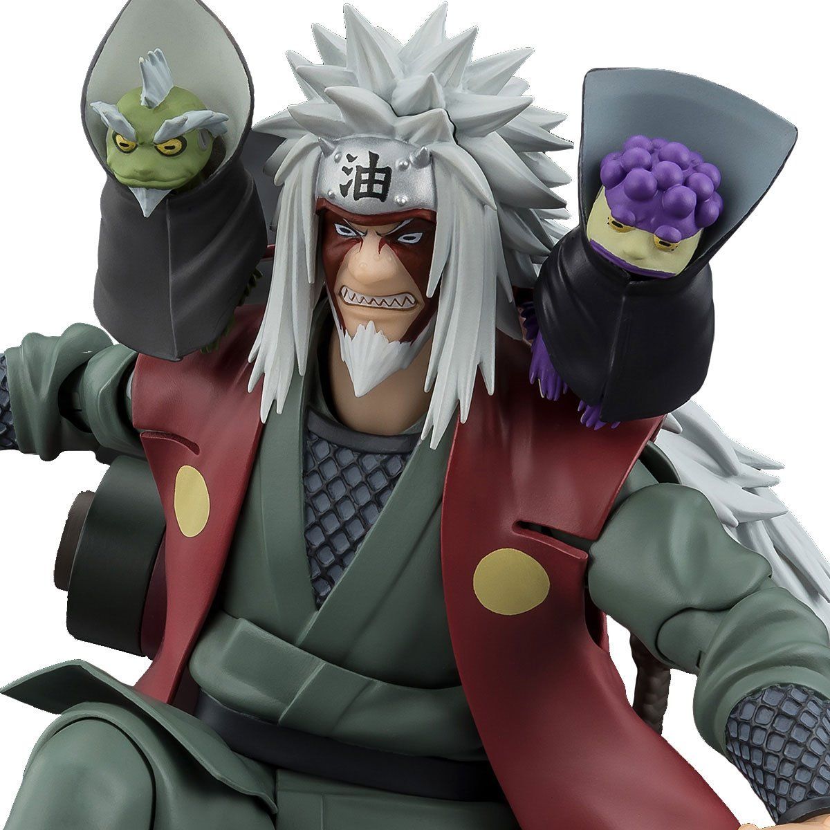 BANDAI - Naruto Shippuden SH Figuarts Jiraiya Set Modo Sabio