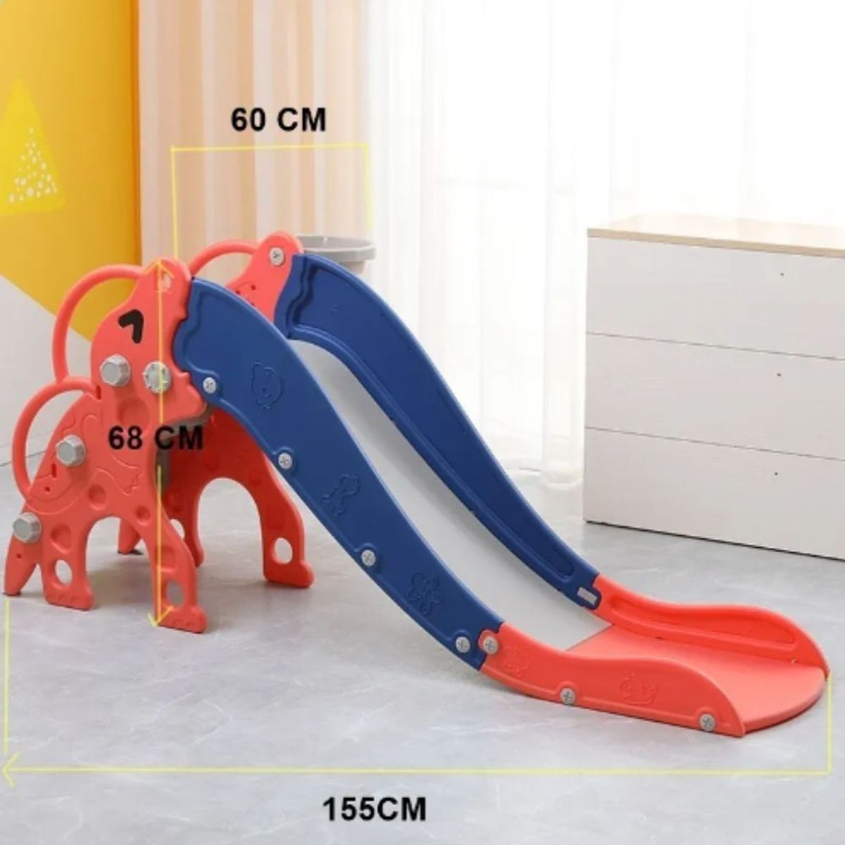 EVERBEST - Tobogán Resbaladera Dino para niños