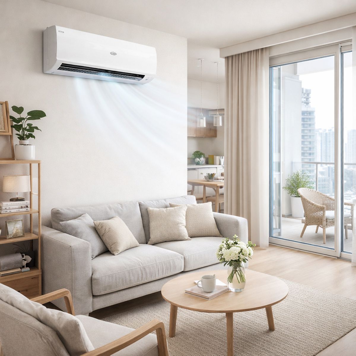 ALFANO - Aire Acondicionado Split  ALFANO 12000 BTU Hasta 25 m²  AC-SP12