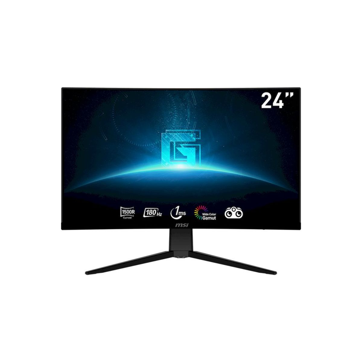 MSI - Monitor GAMING CURVO MSI G2422C 24 VA WIDE 180HZ 1MS DP HDMI