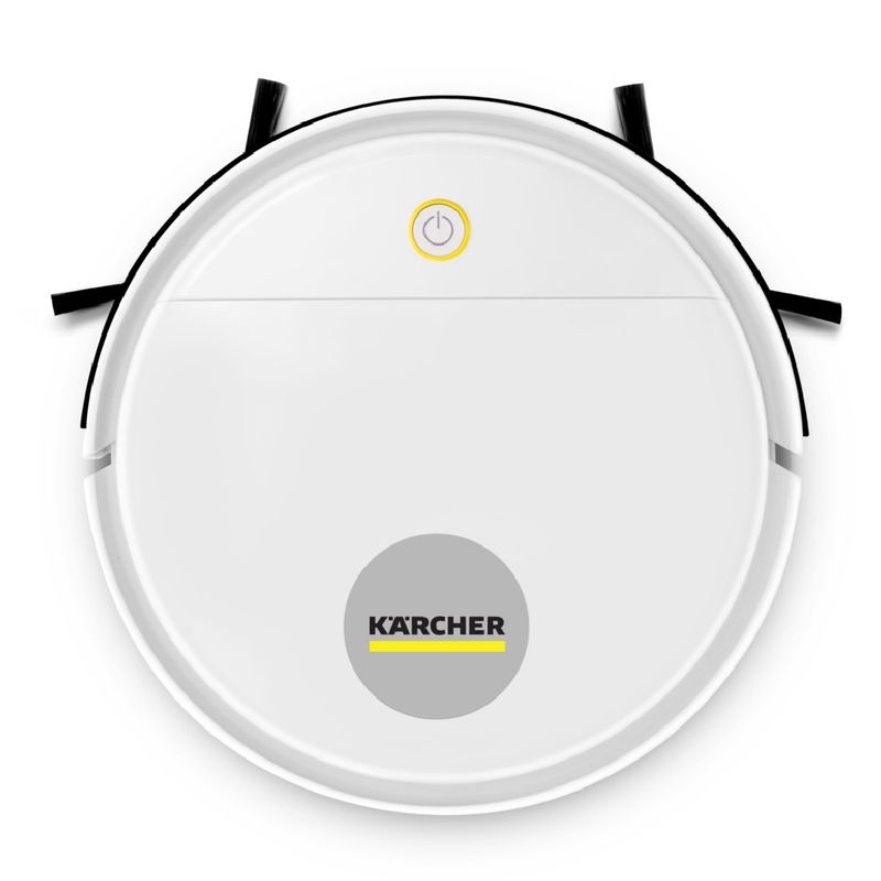 KARCHER - Aspiradora Robot Rcv1 Con 3 Modos De Limpieza Karcher Blanco