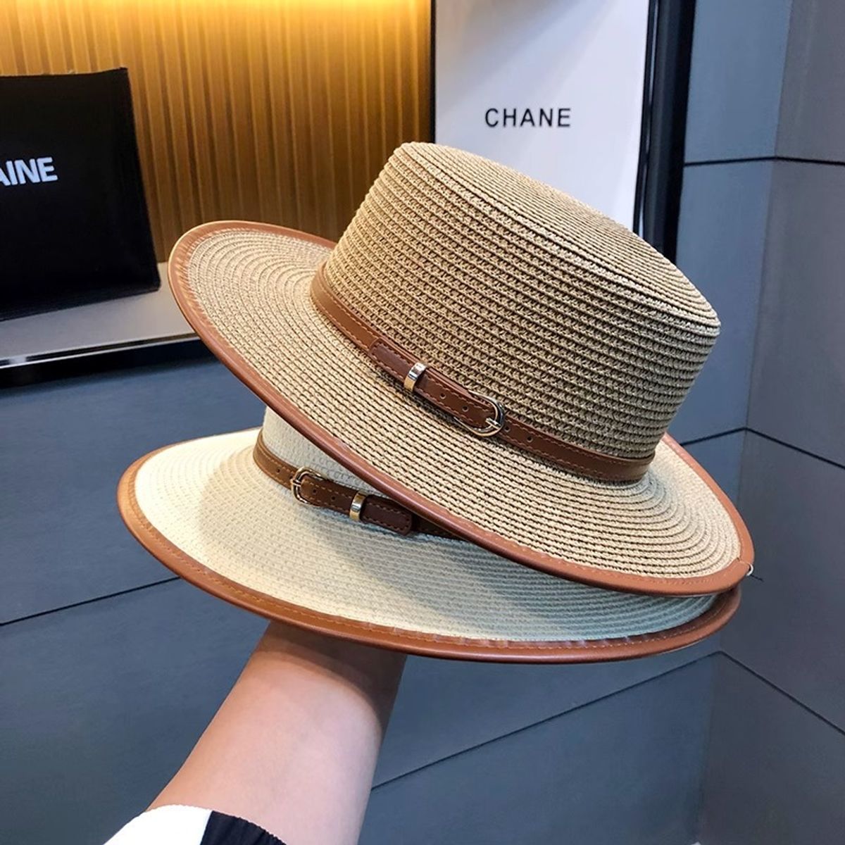 KAST PE - Sombrero Nami de Verano para Mujer - Crema