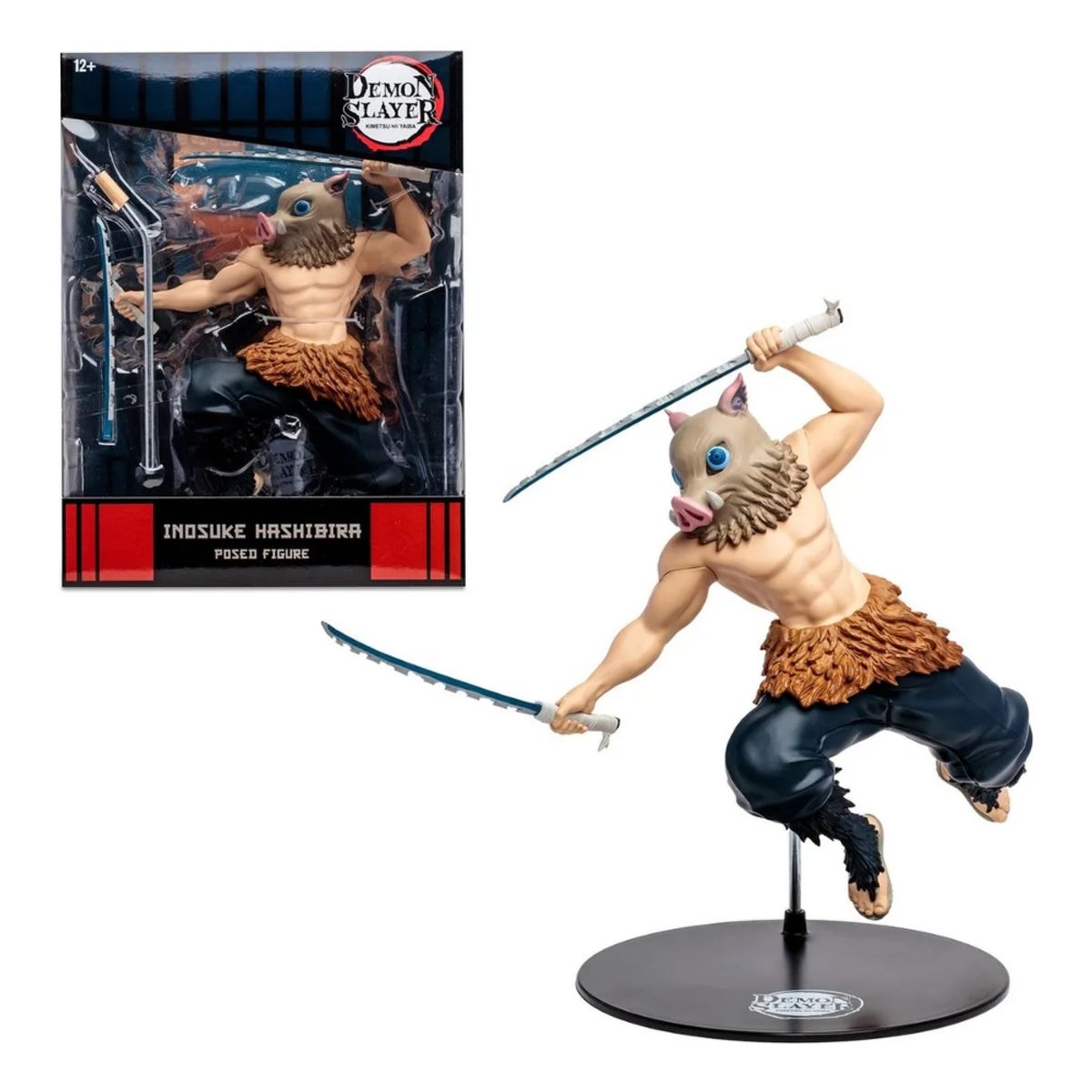 MCFARLANE TOYS - DEMON SLAYER FIGURA HASHIBIRA INOSUKE 30 CMS