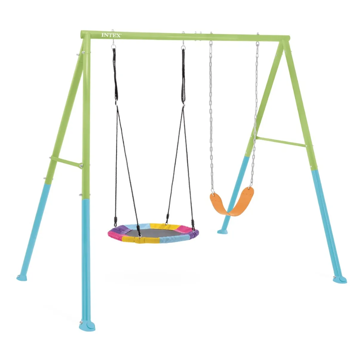 INTEX - Set Columpio de 2 Accesorios Intex Azul