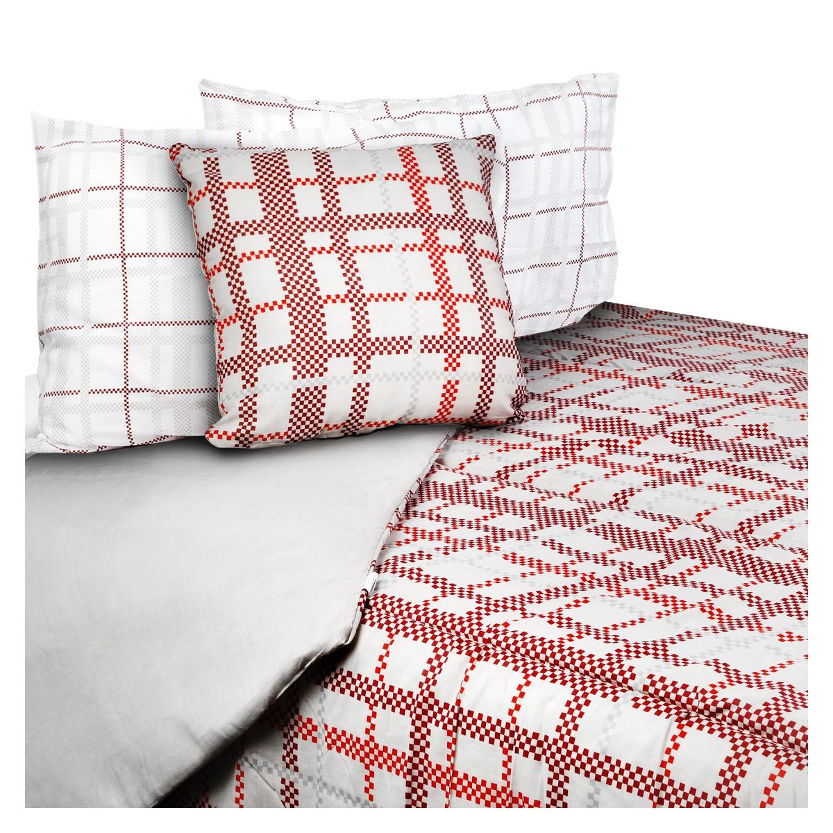 AMBIENTA - Juego de Cama Eduardo Gris