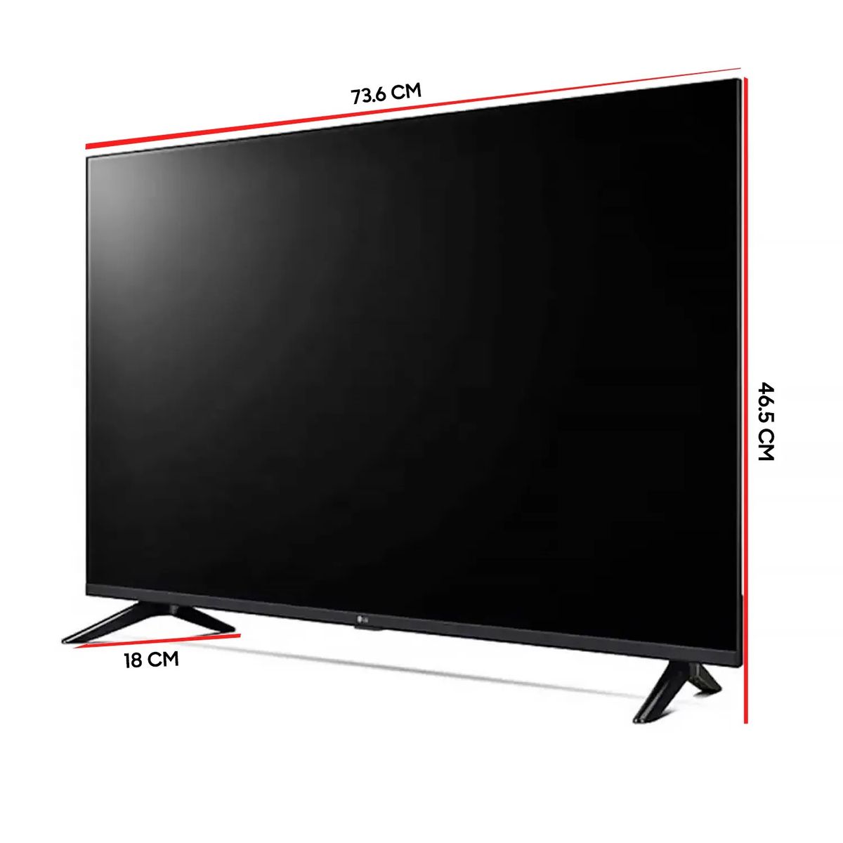 LG - Smart TV LG 32 HD 32LR600BPSC con webOS y AI ThinQ