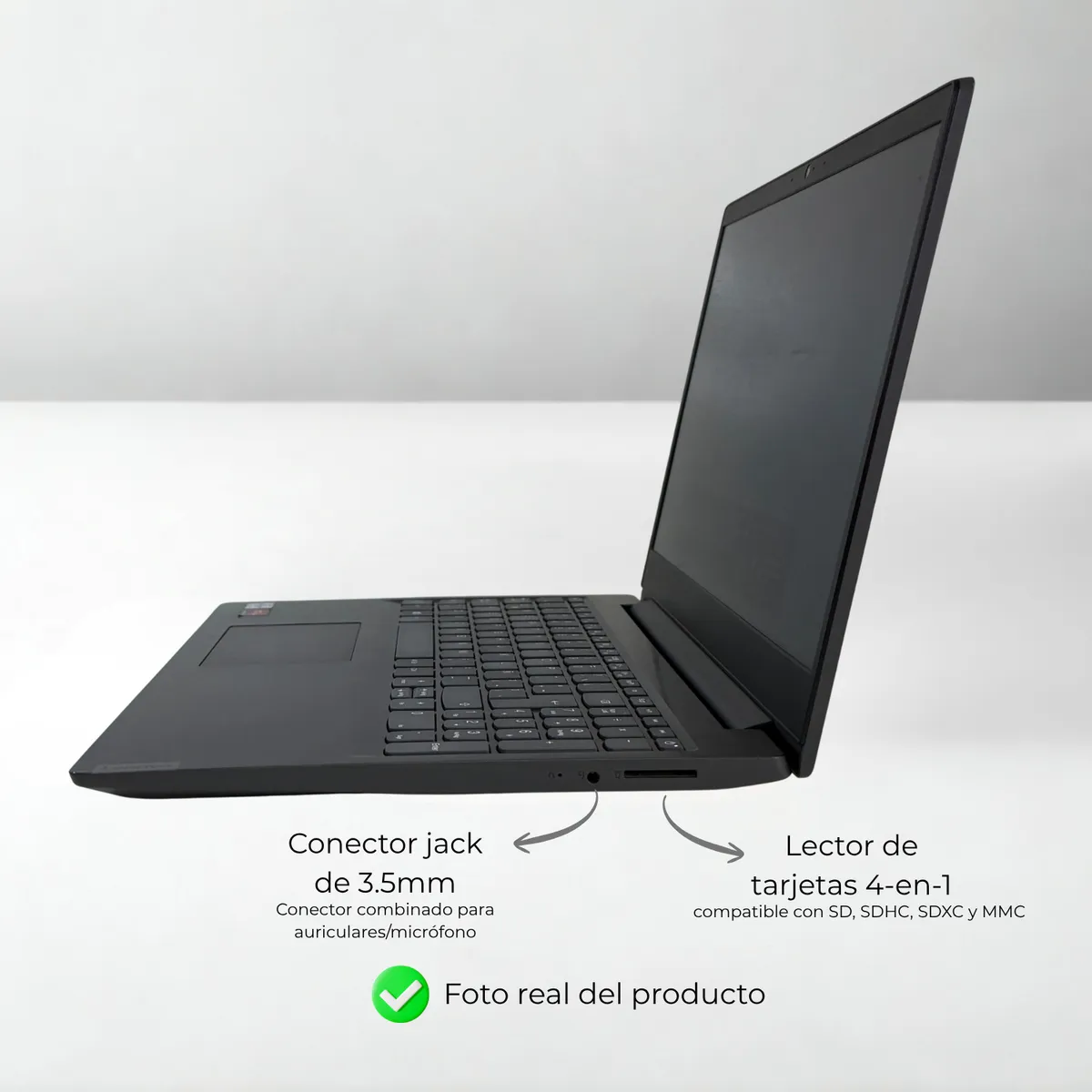 LENOVO - Laptop Lenovo V15-ADA Athlon 3050U 20GB 500GB 15pulgadas W11Pro - Reacondicionada