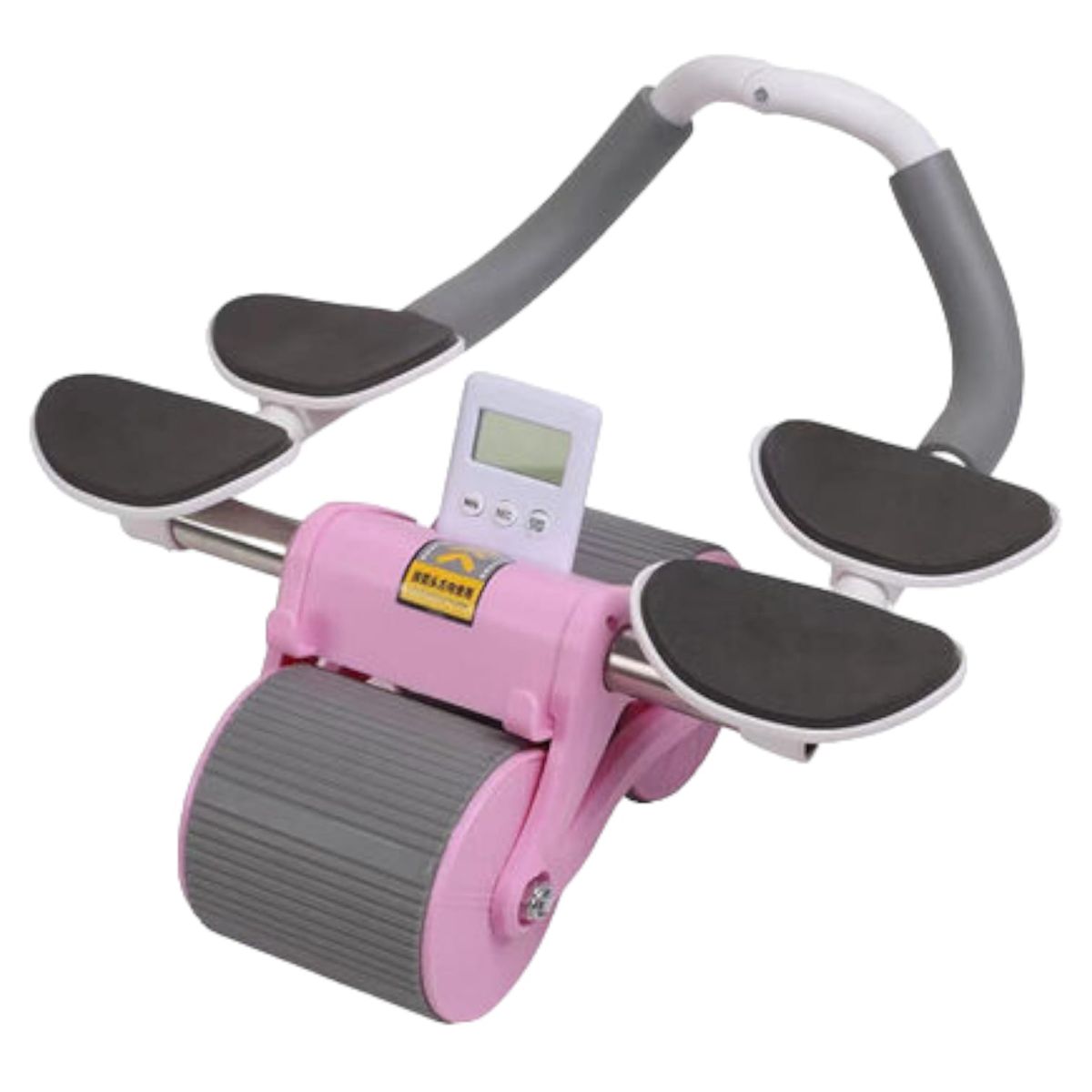GENERICO - Rodillo Rueda Abdominal Pro Con Rebote Automatico 2en1