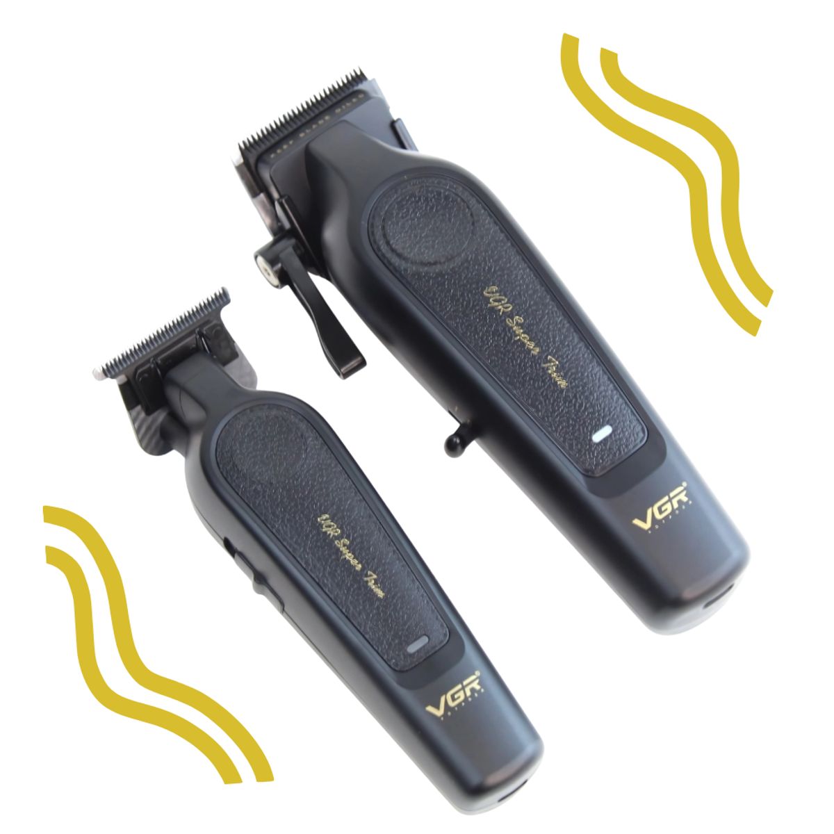 GENERICO - Combo Barber VGR Trimmer + Clipper V-197&995